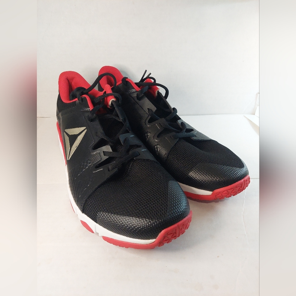 Reebok Trainflex Men's Black, Red, White and Grey Size USA 12 BD4912 Shoes